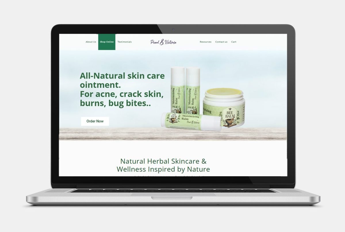 Pearl & Victoria Website