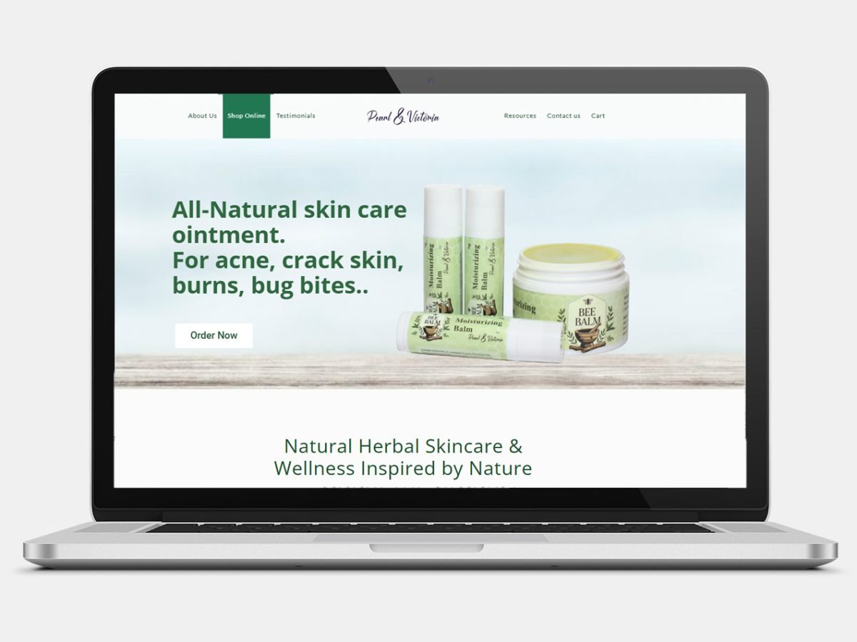Pearl & Victoria Website